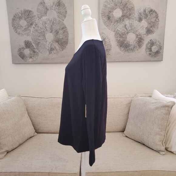 Coldwater Creek Embellished Christmas Tree Tee Sz Large - Picture 4 of 10